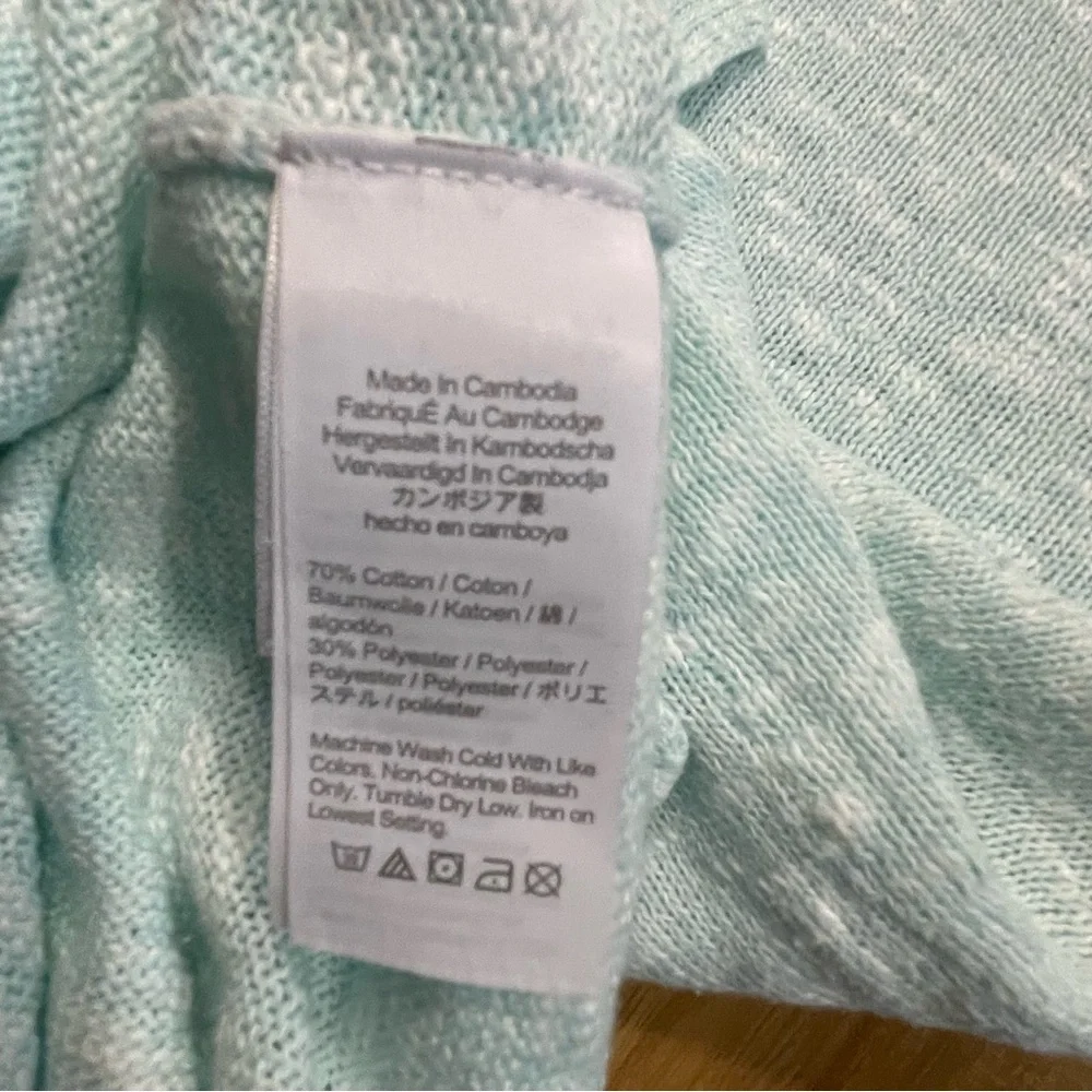 J. Crew Soft Mint Crew Neck Sweater